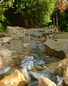 Bachlauf Garten